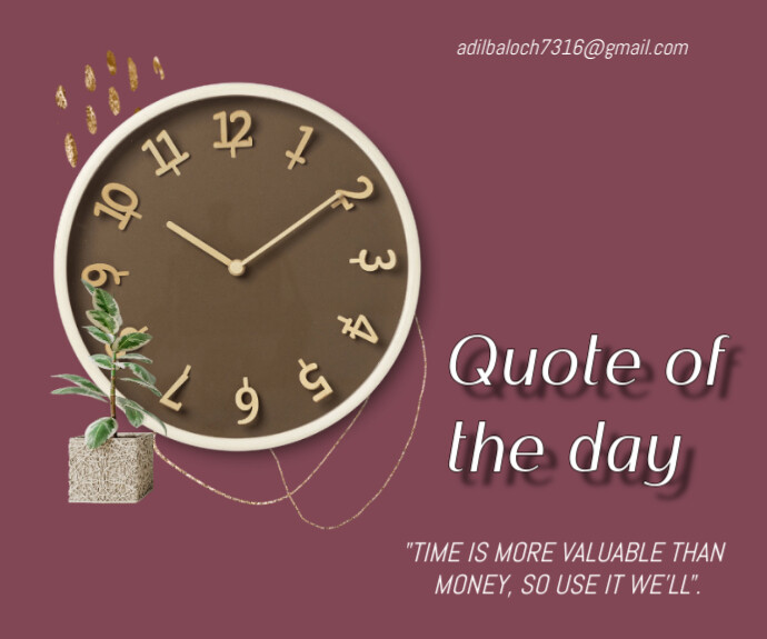 Time quotes Template | PosterMyWall