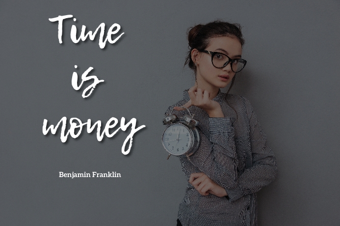 Time Quotes Template | PosterMyWall