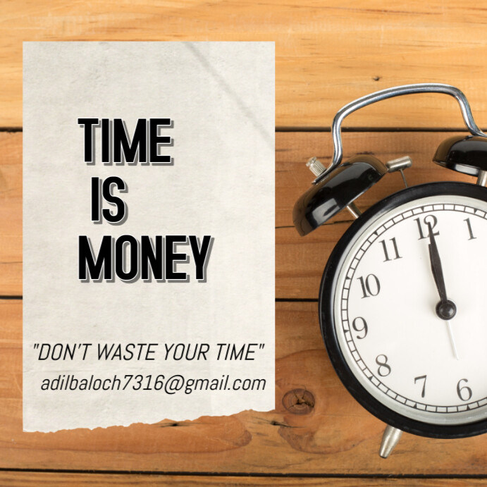 Copy of Time template | PosterMyWall
