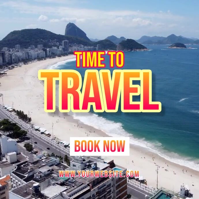 Time To Travel Pos Instagram Template | PosterMyWall