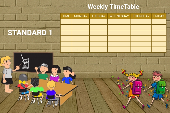 Timetables Props Copy of TimeTable | PosterMyWall