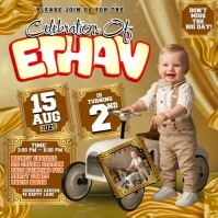 TINY CELEBRITY BIRTHDAY Instagram Post template