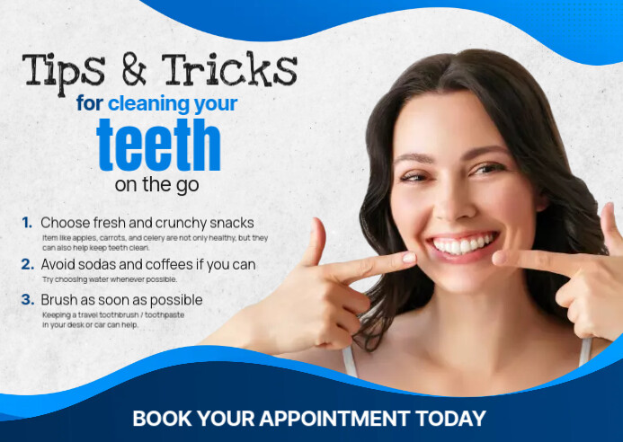 Tips & Tricks for Cleaning Postcard template