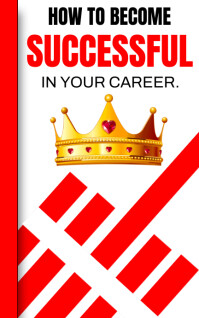 Tips of becoming successful in your career Kindle / Okładki książek template