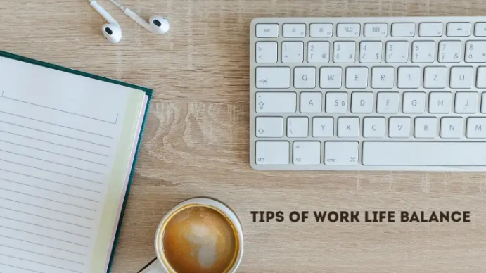 Tips of Work Life Balance ตัวอย่างภาพบน YouTube template