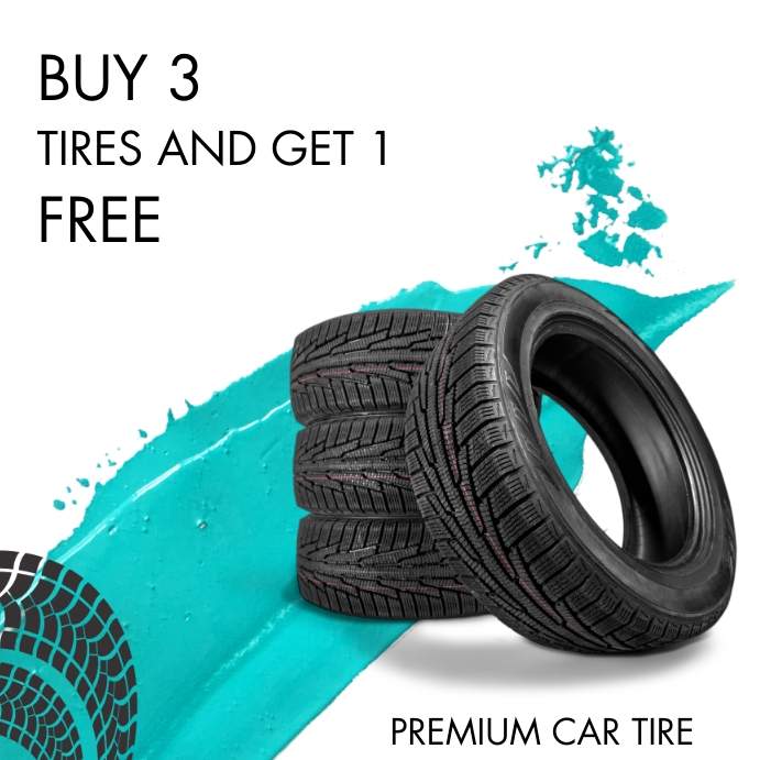 tire deal services template PosterMyWall