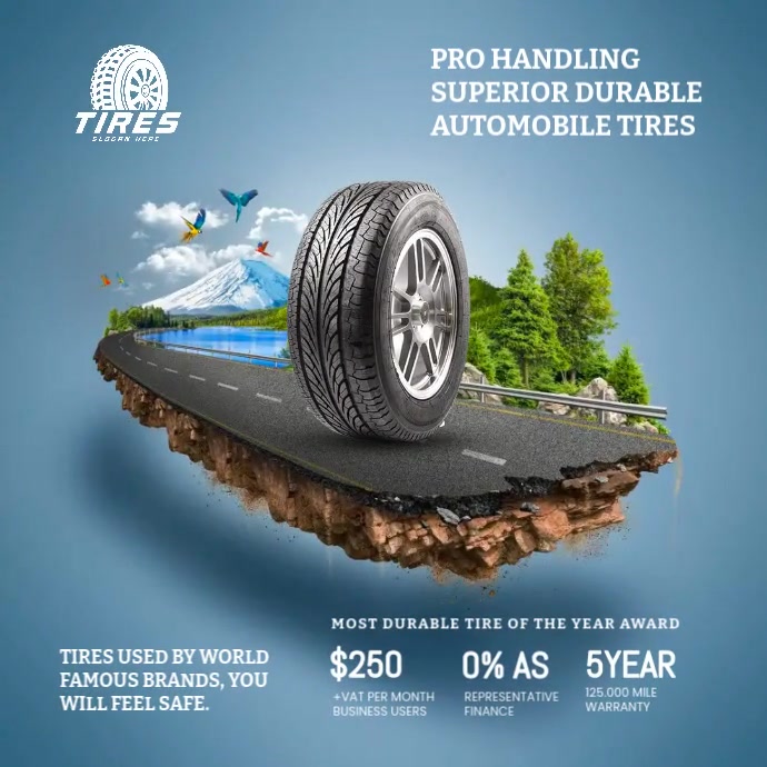 Tire Repair Template | PosterMyWall