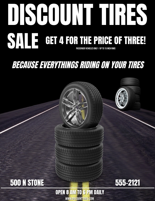 Copy of TIRE SALE | PosterMyWall
