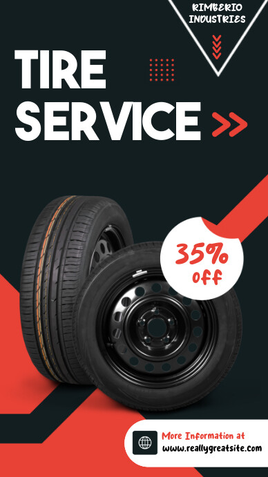 Tire Service Instagram Story template