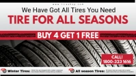 Tire Shop Deal Digital Display Ad template