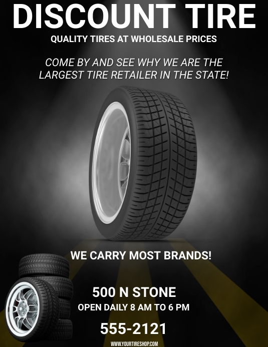 TIRE SHOP PosterMyWall