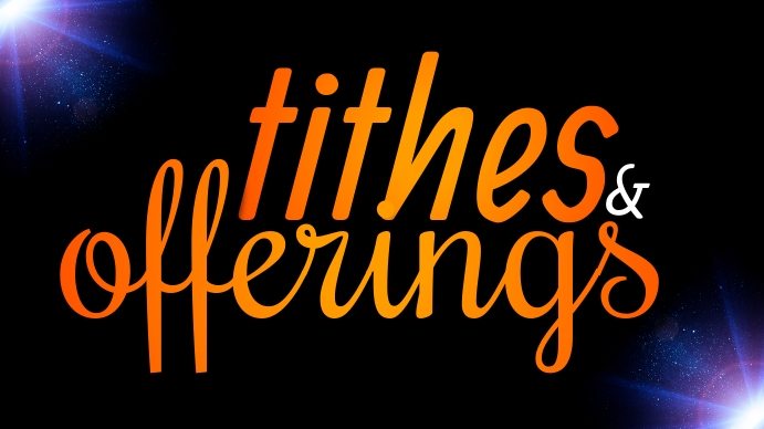 Tithe and offerings Template | PosterMyWall
