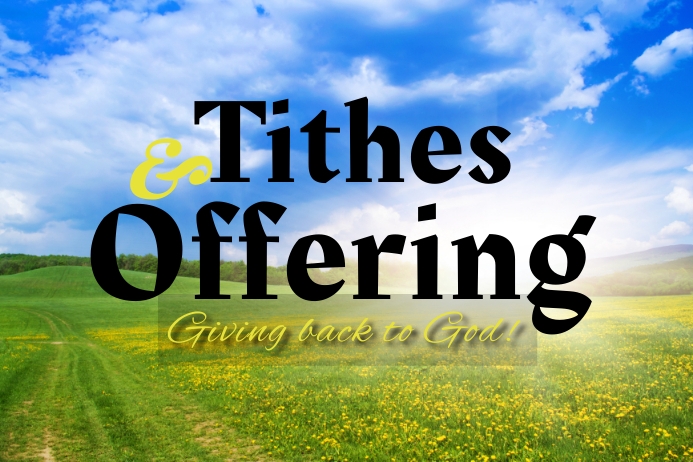 Tithes and Offering Template PosterMyWall Tithes and Offering Template PosterMyWall
