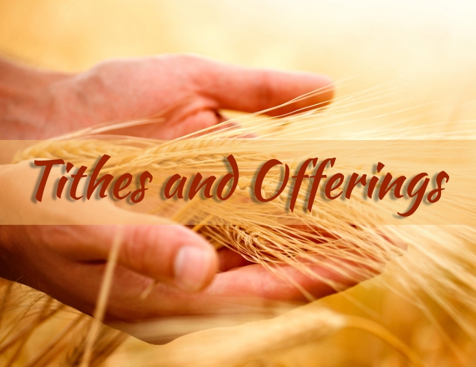 Salinan Tithes and Offering | PosterMyWall