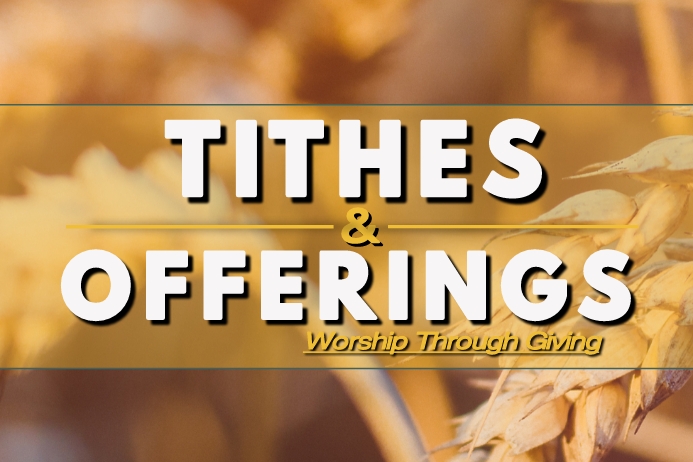 Copy of tithes and offering | PosterMyWall