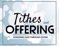 Tithes and Offerings Template | PosterMyWall