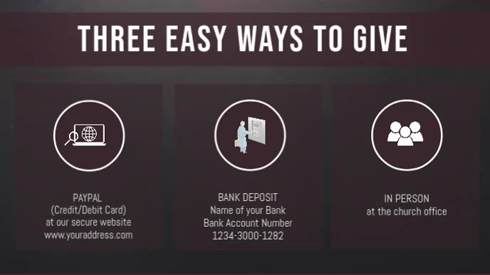 tithes and offering Template | PosterMyWall