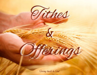 Tithes and Offerings Template | PosterMyWall