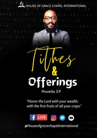 tithes Template | PosterMyWall