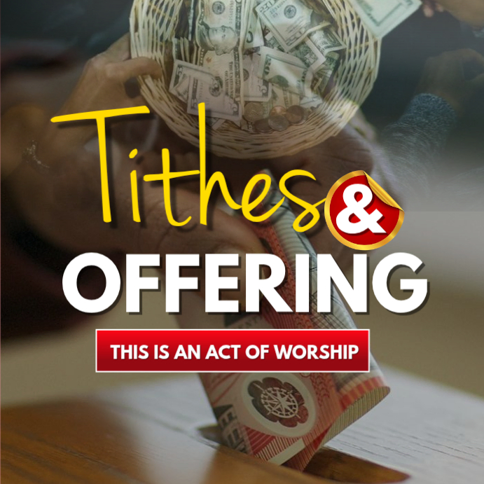 Tithes And Offering Template | PosterMyWall