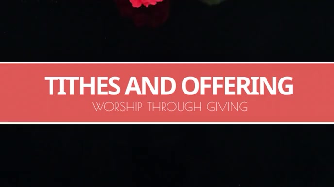 Offering Loop Church Offering Background