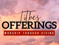 Tithes and Offerings Template | PosterMyWall