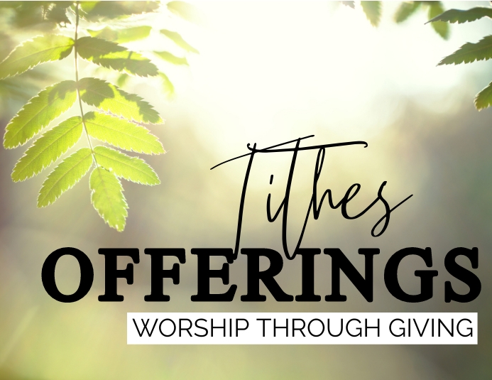 Copy of Tithes and offerings | PosterMyWall