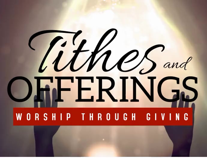 Copia de Tithes and Offerings | PosterMyWall