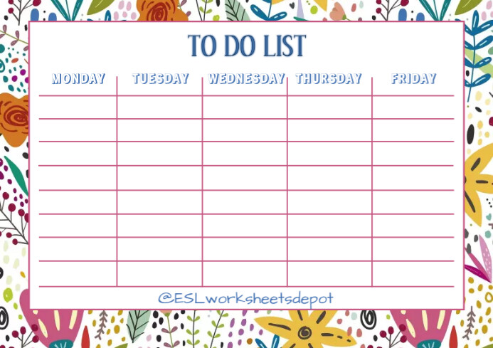 TO DO LIST Template | PosterMyWall
