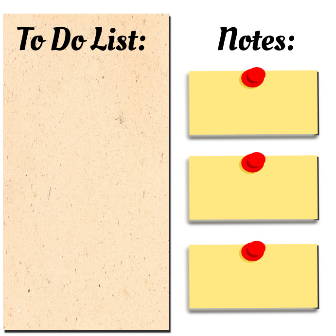 To do list Carré (1:1) template