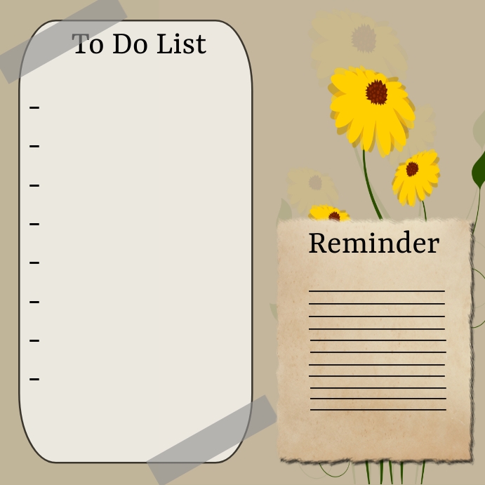 To do list Template | PosterMyWall