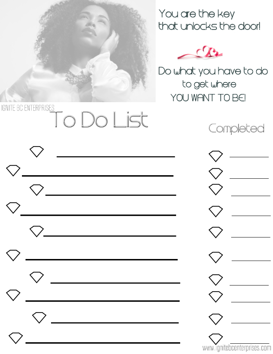 To Do List Advert Format Examples To Do List Template | PosterMyWall