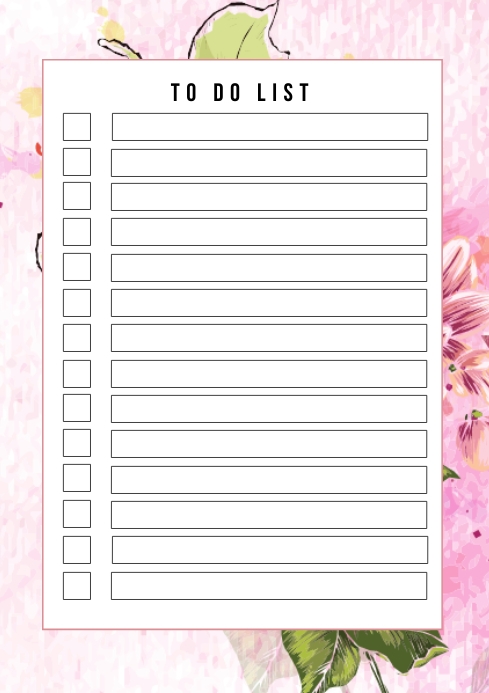 Printable Notepad Template