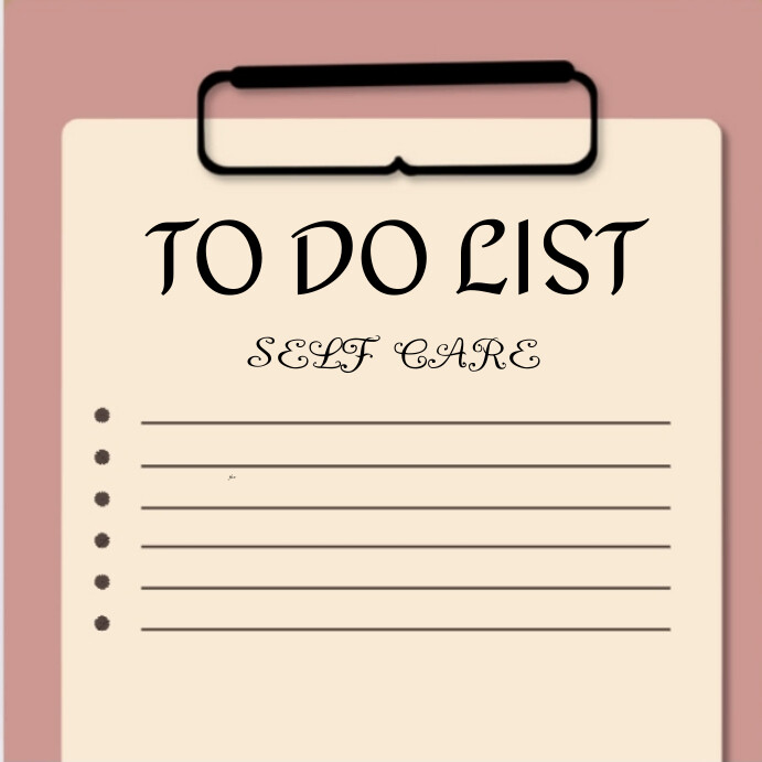 To do list template | PosterMyWall