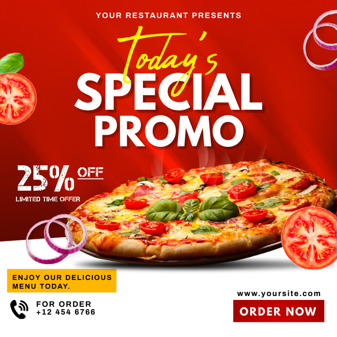 Copy of Today's special promo | PosterMyWall