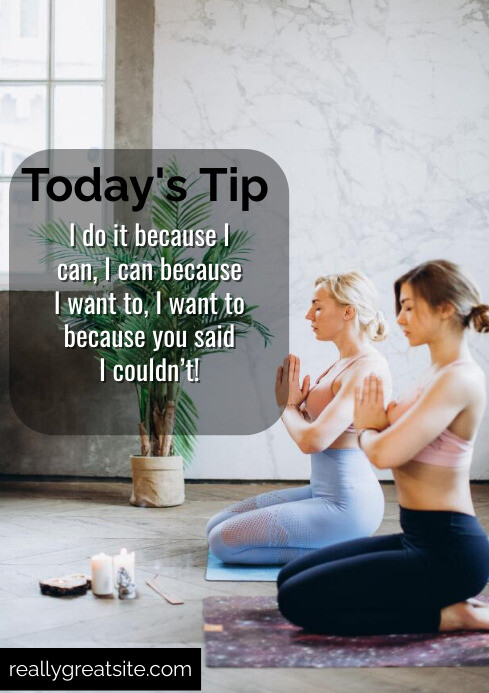 Copy of Today's Tip Template Poster | PosterMyWall