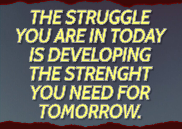 TODAY AND TOMORROW QUOTE TEMPLATE | PosterMyWall