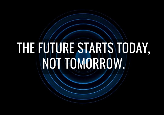 TODAY OR TOMORROW QUOTE TEMPLATE | PosterMyWall
