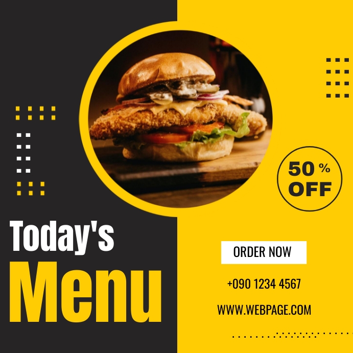 TODAYS MENU FLYER Template | PosterMyWall