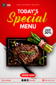Todays special menu Template | PosterMyWall