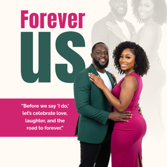 Together forever Instagram Post template