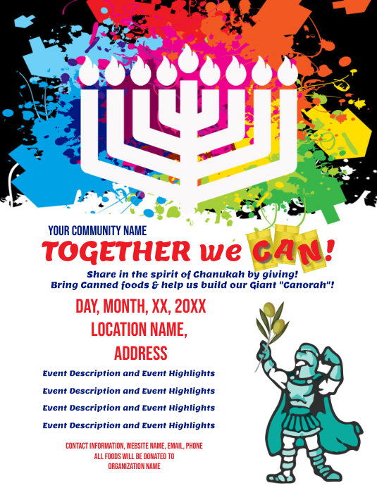 Together we Can! Flyer (US Letter) template