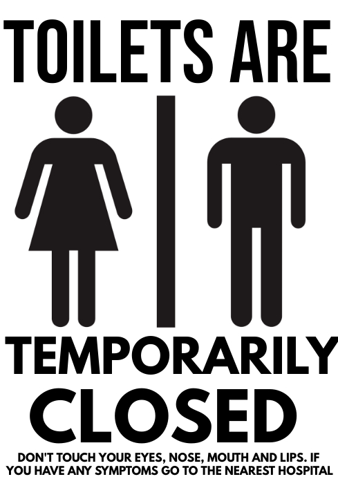 Toilet Temporarily Out Of Order Sign Template PosterMyWall, 56% OFF