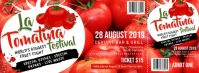 Tomatina ticket enter one custom design template