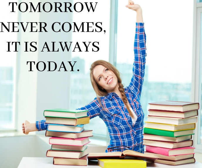 TOMORROW AND TODAY QUOTE TEMPLATE | PosterMyWall