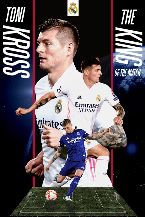 Toni Kross Poster Template | PosterMyWall