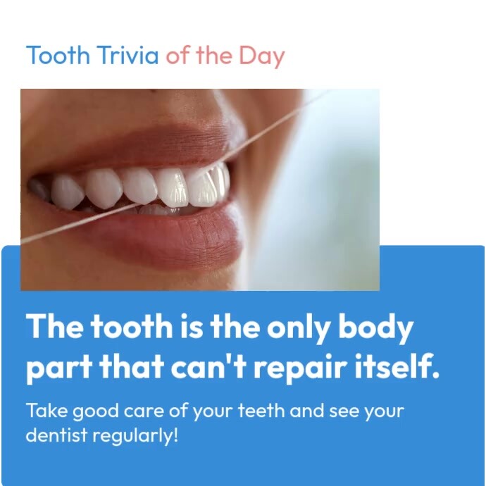 Tooth Trivia Template | PosterMyWall