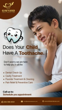 Toothache Awareness Instagram Post template