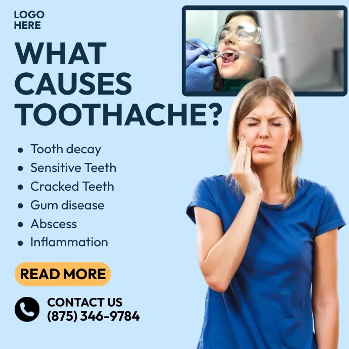 Toothache Problem Template | PosterMyWall