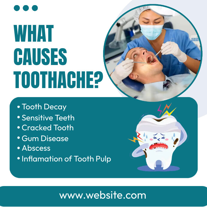 Toothache Problem Template | PosterMyWall